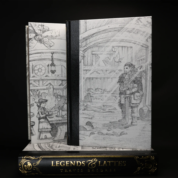 Legends & Lattes' Illustrated Deluxe Edition - Wraithmarked