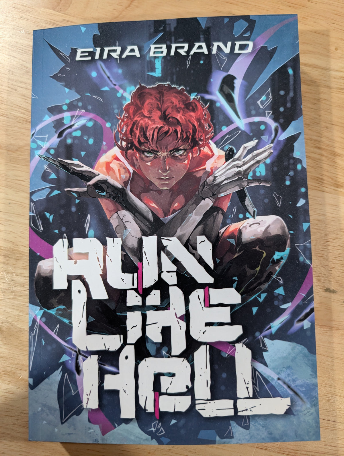 'Run Like Hell' Standard Paperback {Test Do Not Order}