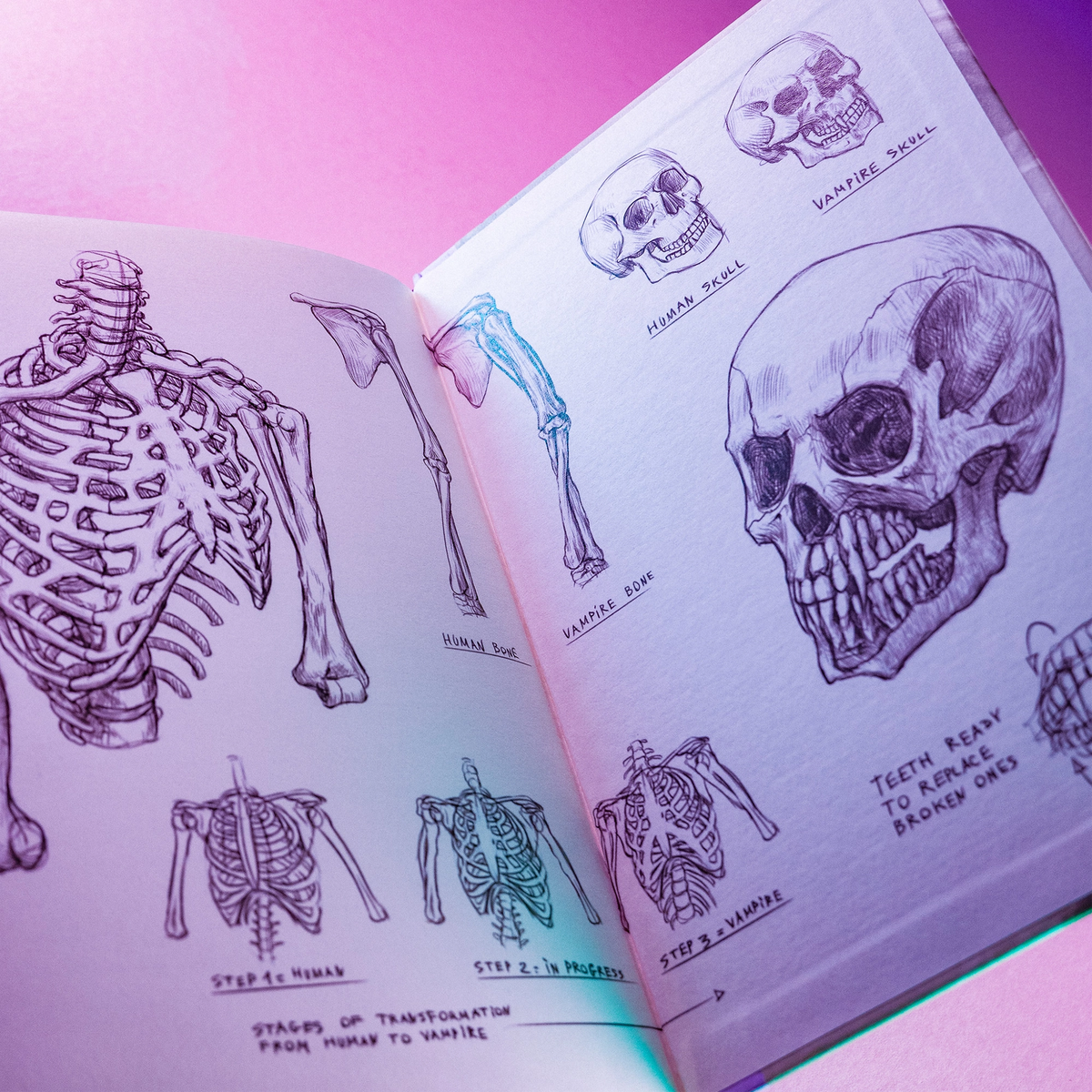 'Neon Ghosts: A Witch's Sin' Edge Edition Hardcover