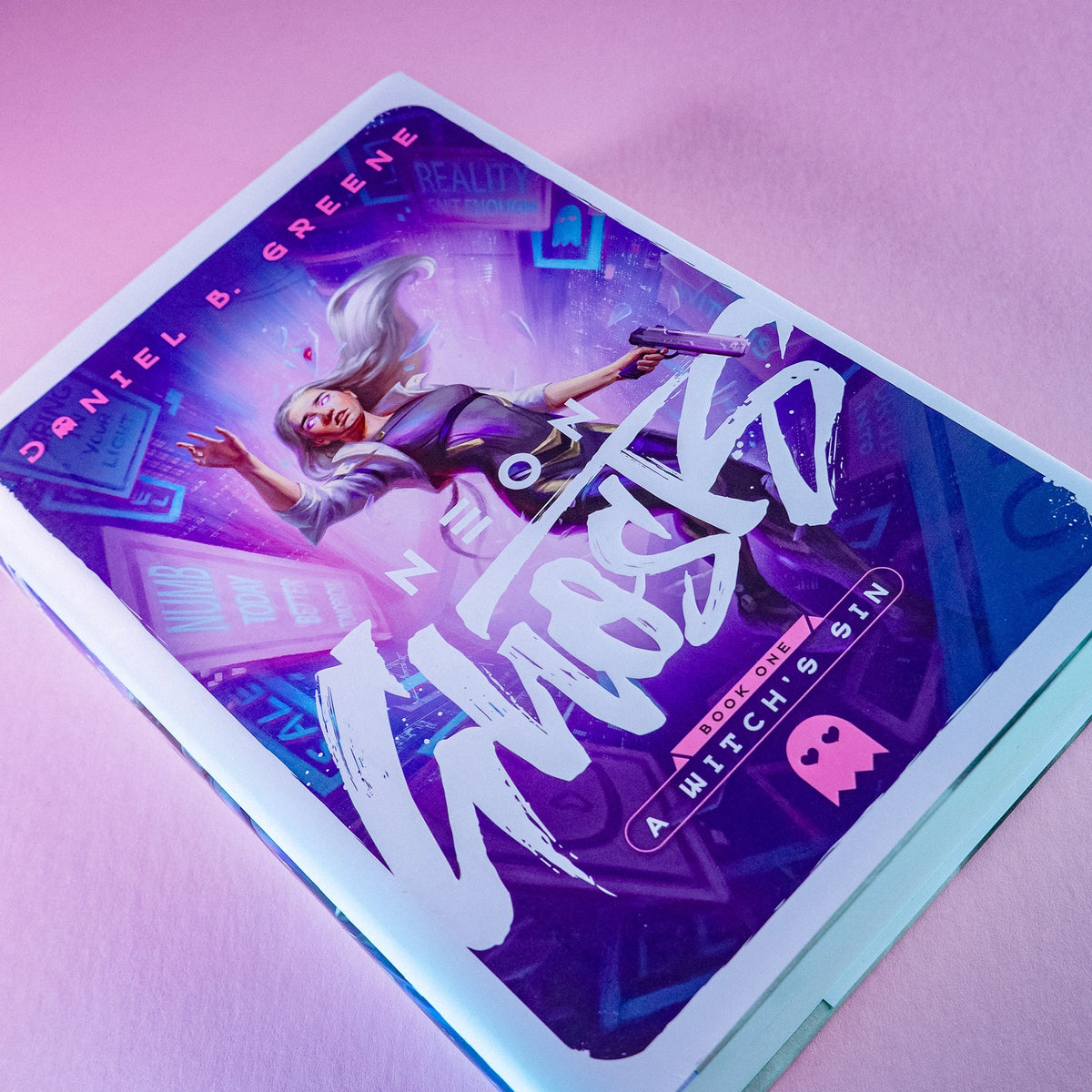 'Neon Ghosts: A Witch's Sin' Hardcover