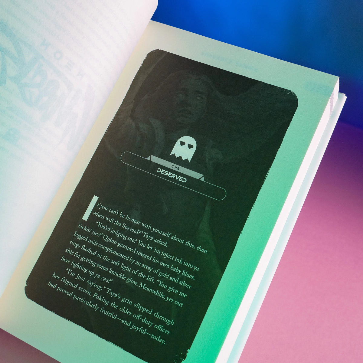 'Neon Ghosts: A Witch's Sin' Hardcover