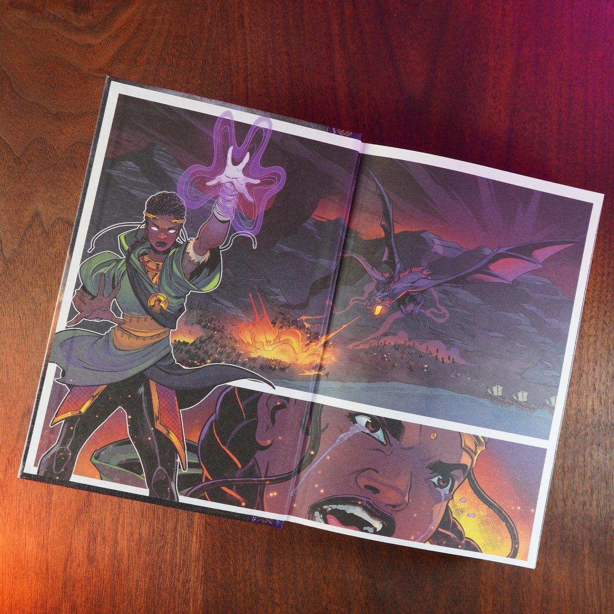 'The Rage of Dragons' Illustrated Deluxe Edition