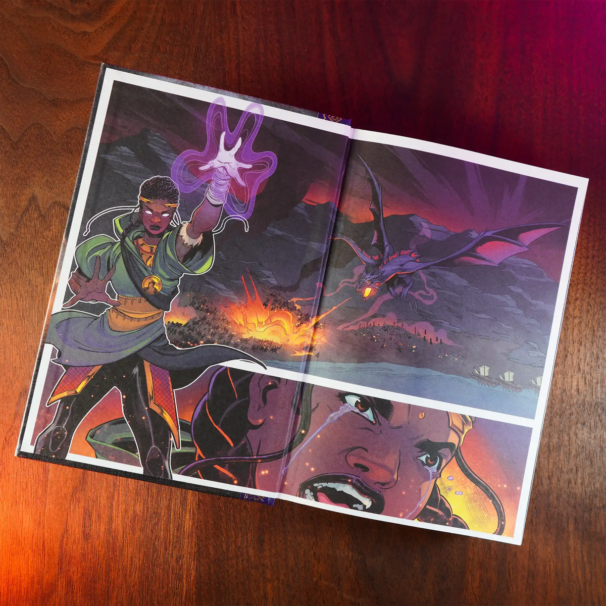 'The Rage of Dragons' Illustrated Deluxe Edition