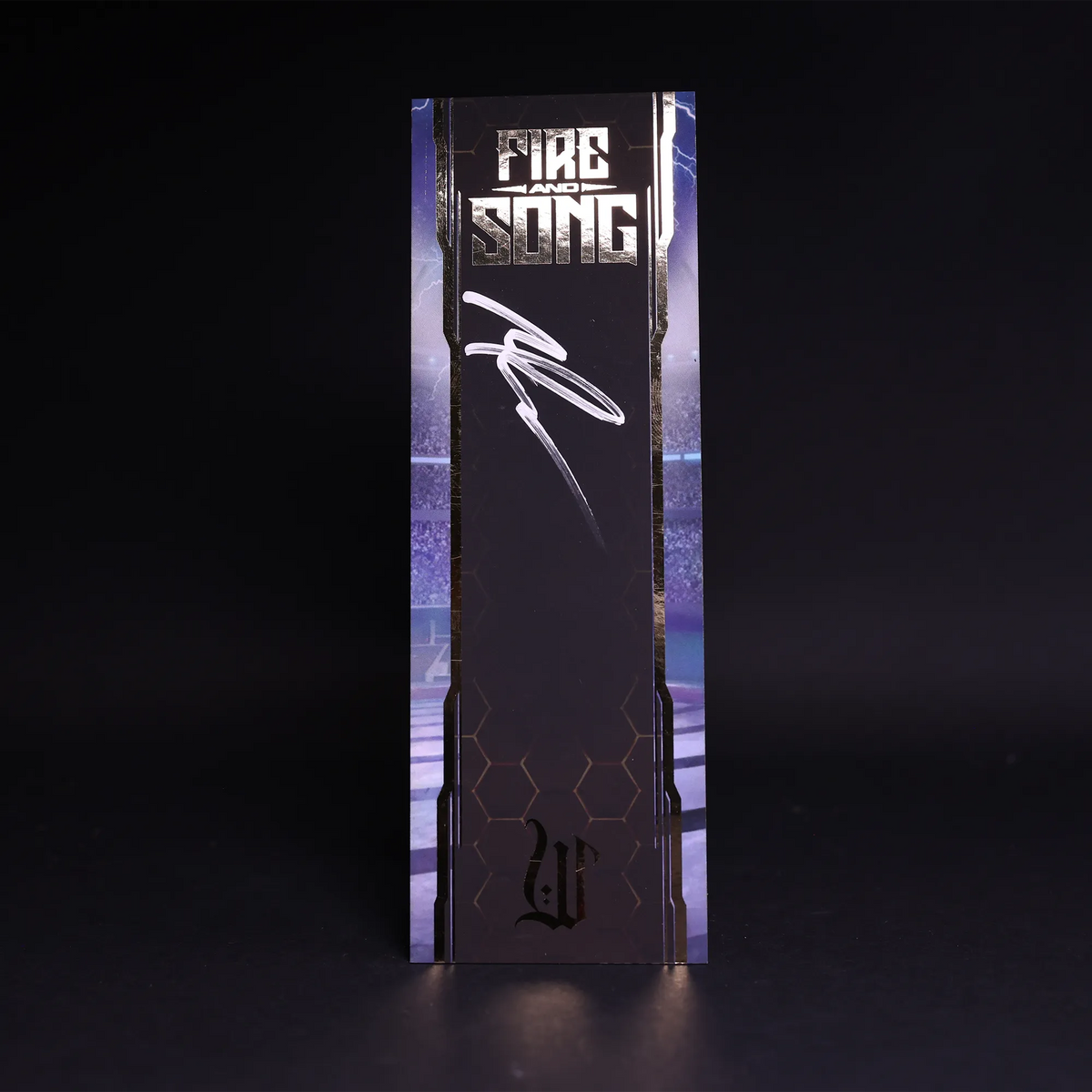 'Fire and Song' Deluxe Bookmark