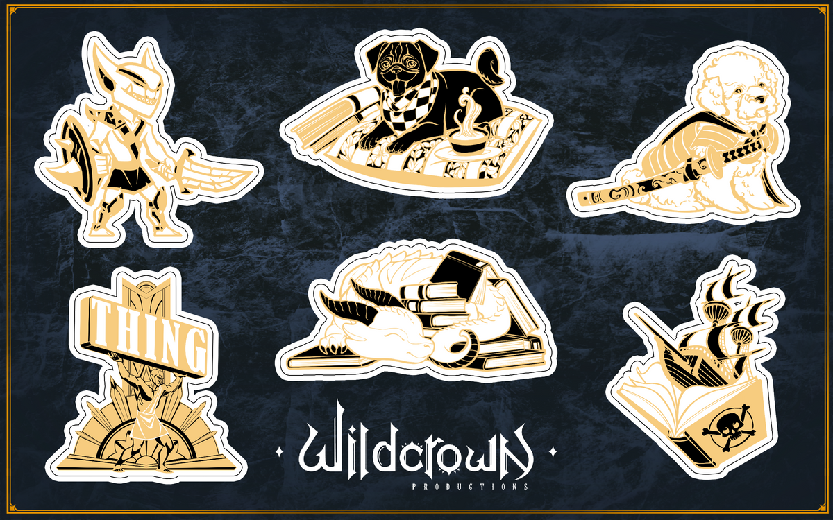 YouTuber Sticker Sheet 1